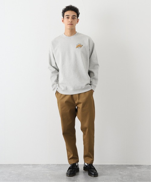 B.C STOCK(ベーセーストック)の「WC*SEPS Dugout P/O(スウェット・メンズ・ライトグレー/グリーン・MEDIUM/LARGE)」の3枚目の写真