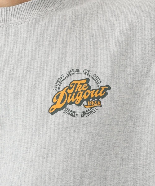 B.C STOCK(ベーセーストック)の「WC*SEPS Dugout P/O(スウェット・メンズ・ライトグレー/グリーン・MEDIUM/LARGE)」の9枚目の写真