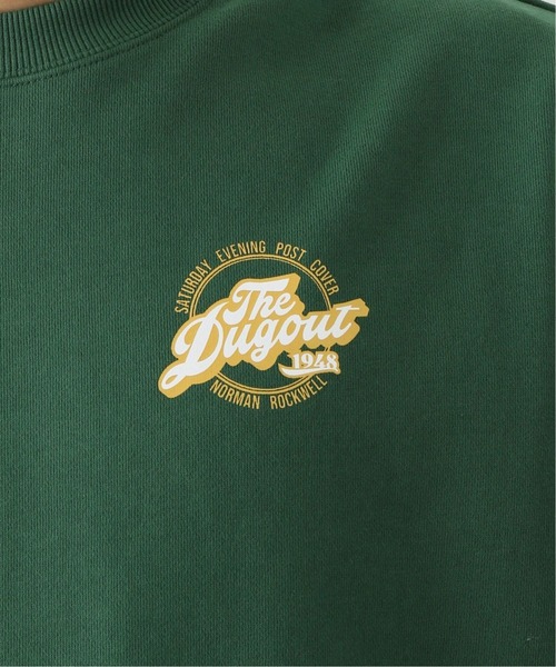 B.C STOCK(ベーセーストック)の「WC*SEPS Dugout P/O(スウェット・メンズ・ライトグレー/グリーン・MEDIUM/LARGE)」の16枚目の写真