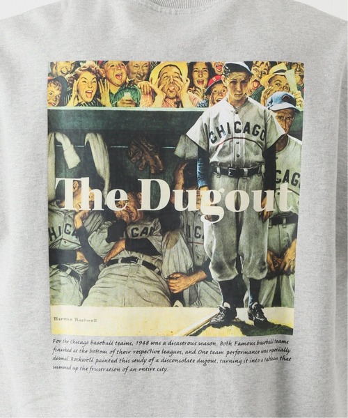 B.C STOCK(ベーセーストック)の「WC*SEPS Dugout P/O(スウェット・メンズ・ライトグレー/グリーン・MEDIUM/LARGE)」の12枚目の写真
