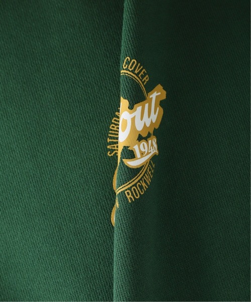 B.C STOCK(ベーセーストック)の「WC*SEPS Dugout P/O(スウェット・メンズ・ライトグレー/グリーン・MEDIUM/LARGE)」の10枚目の写真