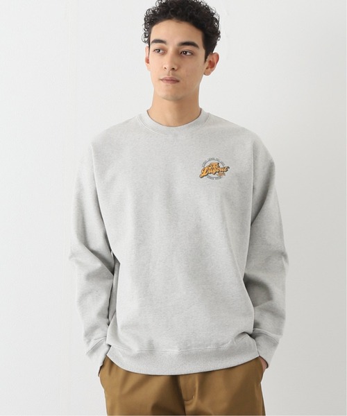 B.C STOCK(ベーセーストック)の「WC*SEPS Dugout P/O(スウェット・メンズ・ライトグレー/グリーン・MEDIUM/LARGE)」の21枚目の写真