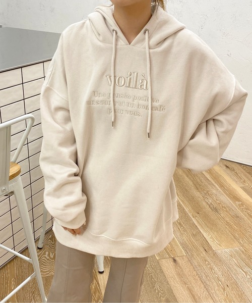 セール】ロゴ刺繍フーディー【ZOZOTOWN限定アイテム】（パーカー