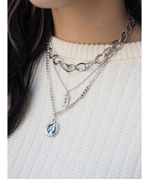 EVRIS | オーバーラップコインチェーンネックレス(ネックレス)