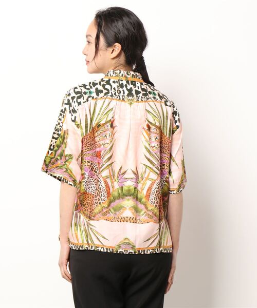 Desigual(デシグアル)の「レオパード シャツ(シャツ/ブラウス・レディース・オレンジ・M/XL/S/XS/L)」の3枚目の写真