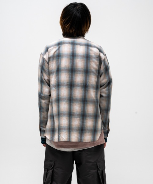EFFECTEN(エフェクテン)の「【effecten/エフェクテン】two-faced basic shirts(シャツ/ブラウス・メンズ・ブルー/アイボリー・FREE)」の5枚目の写真