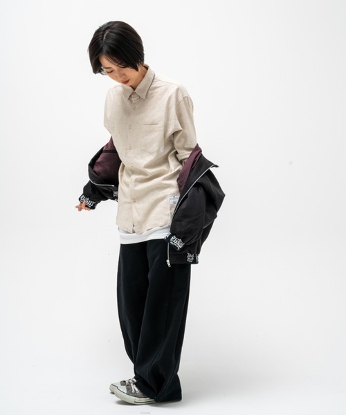 EFFECTEN(エフェクテン)の「【effecten/エフェクテン】two-faced basic shirts(シャツ/ブラウス・メンズ・ブルー/アイボリー・FREE)」の13枚目の写真