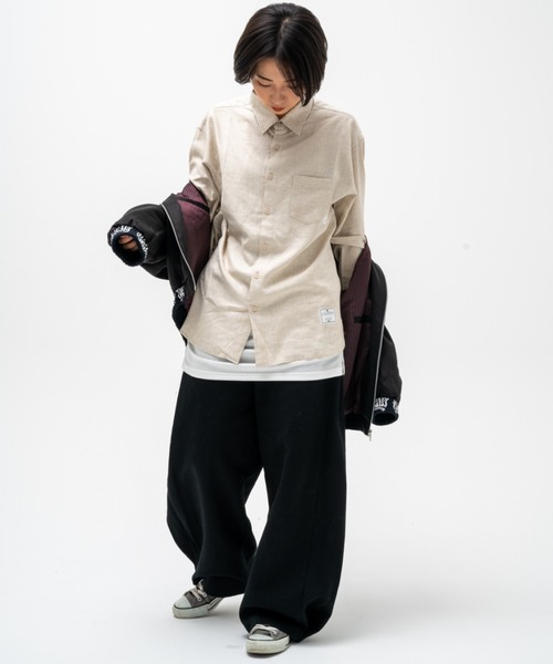 EFFECTEN(エフェクテン)の「【effecten/エフェクテン】two-faced basic shirts(シャツ/ブラウス・メンズ・ブルー/アイボリー・FREE)」の7枚目の写真