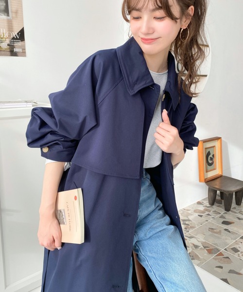 moment+（モーメントプラス）の「コットンライクツイルケープデザイン