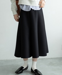 ボンディングボリュームフレアスカート