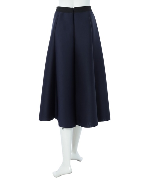 Edit Sheen（エディットシーン）の「ボンディングボリュームフレアスカート（スカート・レディース・ブラック/ネイビー/レッド・MEDIUM）」の4枚目の写真