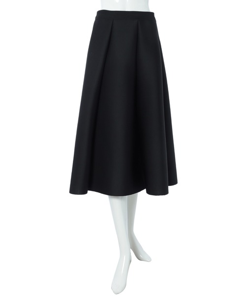 Edit Sheen（エディットシーン）の「ボンディングボリュームフレアスカート（スカート・レディース・ブラック/ネイビー/レッド・MEDIUM）」の9枚目の写真