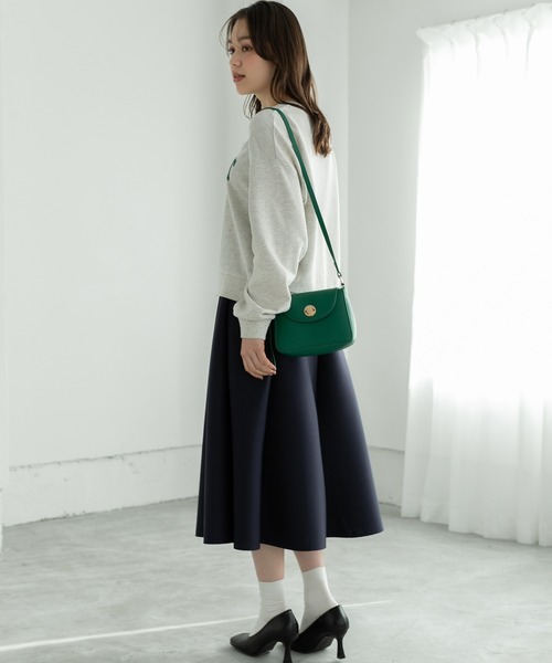 Edit Sheen（エディットシーン）の「ボンディングボリュームフレアスカート（スカート・レディース・ブラック/ネイビー/レッド・MEDIUM）」の22枚目の写真