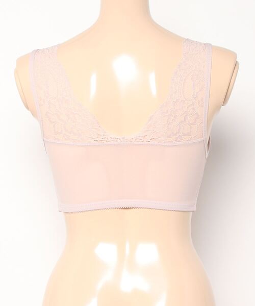 SNIDEL HOME（スナイデルホーム）の「レースプッシュアップナイトブラ（ナイトブラ・レディース・ライトピンク/ラベンダー/ピンク・1/0）」の15枚目の写真