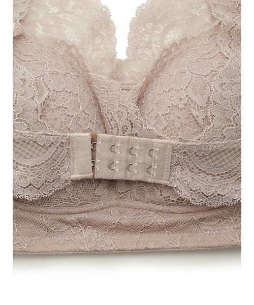 SNIDEL HOME（スナイデルホーム）の「レースプッシュアップナイトブラ（ナイトブラ・レディース・ライトピンク/ラベンダー/ピンク・1/0）」の7枚目の写真