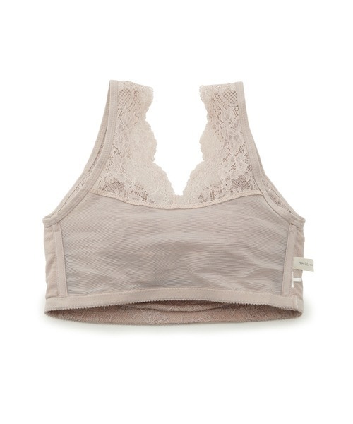 SNIDEL HOME（スナイデルホーム）の「レースプッシュアップナイトブラ（ナイトブラ・レディース・ライトピンク/ラベンダー/ピンク・1/0）」の5枚目の写真