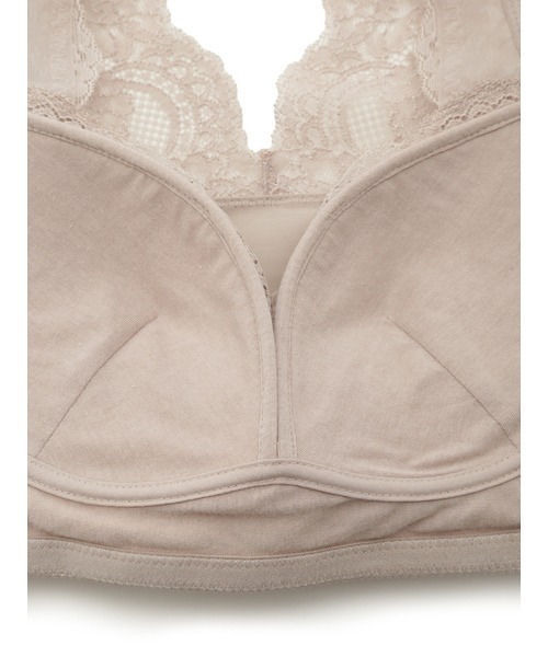 SNIDEL HOME（スナイデルホーム）の「レースプッシュアップナイトブラ（ナイトブラ・レディース・ライトピンク/ラベンダー/ピンク・1/0）」の9枚目の写真