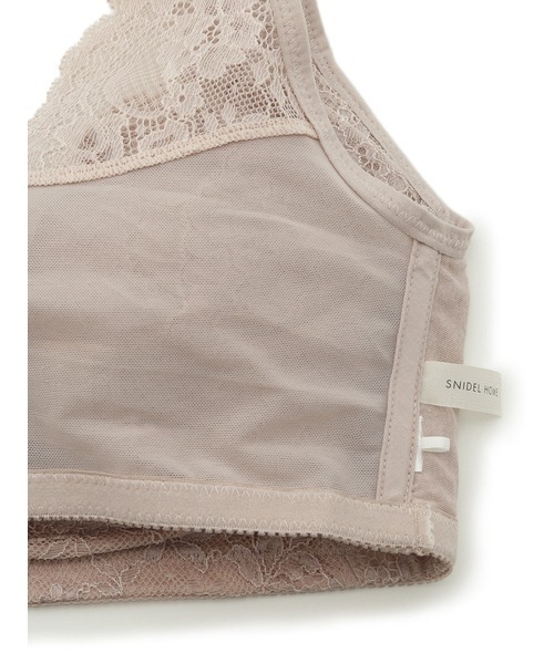 SNIDEL HOME（スナイデルホーム）の「レースプッシュアップナイトブラ（ナイトブラ・レディース・ライトピンク/ラベンダー/ピンク・1/0）」の12枚目の写真