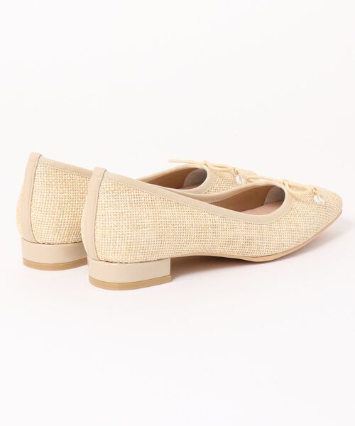 Bridget Birkin（ブリジットバーキン）の「【Bridget Birkin】ラフィアリボンパンプス(521055)（パンプス・レディース・カーキ/ベージュ/ピンク/マルチ/グレー・24/23/22.5/23.5/24.5）」の13枚目の写真