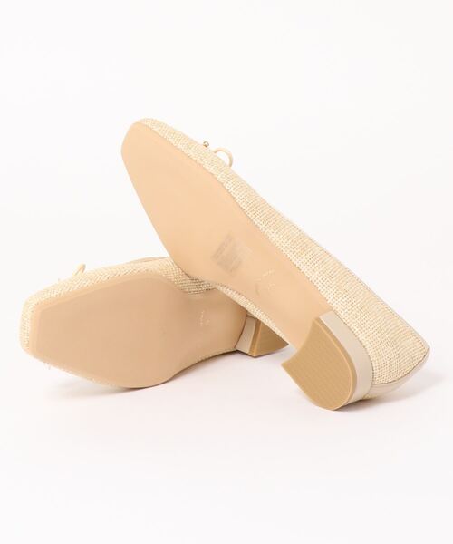 Bridget Birkin（ブリジットバーキン）の「【Bridget Birkin】ラフィアリボンパンプス(521055)（パンプス・レディース・カーキ/ベージュ/ピンク/マルチ/グレー・24/23/22.5/23.5/24.5）」の14枚目の写真