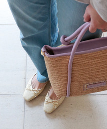 【Bridget Birkin】ラフィアリボンパンプス(521055)