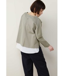 human woman | ◆バックプリーツプルオーバー(Tシャツ/カットソー)