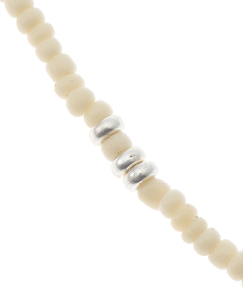 IENA（イエナ）の「【Dough./ドウ】ビーズロングネックレス（ネックレス・レディース・ホワイト/ブルー/アイボリー・FREE）」の10枚目の写真