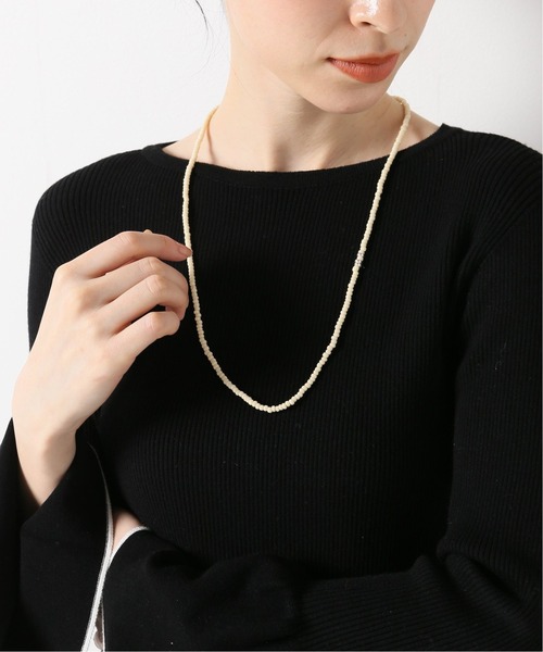 IENA（イエナ）の「【Dough./ドウ】ビーズロングネックレス（ネックレス・レディース・ホワイト/ブルー/アイボリー・FREE）」の12枚目の写真