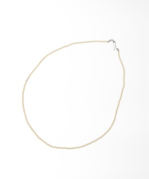 IENA（イエナ）の「【Dough./ドウ】ビーズロングネックレス（ネックレス・レディース・ホワイト/ブルー/アイボリー・FREE）」の4枚目の写真