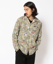 AVIREX | 長袖 リーブ デイズ シャツ / LONG SLEEVE LEAVE DAYS SHIRT / アヴィレックス / AVIREX(シャツ/ブラウス)