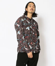 AVIREX | 長袖 リーブ デイズ シャツ / LONG SLEEVE LEAVE DAYS SHIRT / アヴィレックス / AVIREX(シャツ/ブラウス)