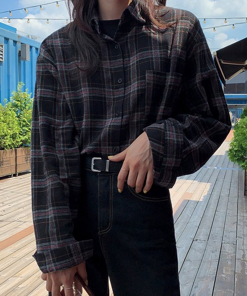 レディース 2wayチェック柄フランネルシャツ シャツ ブラウス Day Closet デイ クローゼット のファッション通販 Zozotown