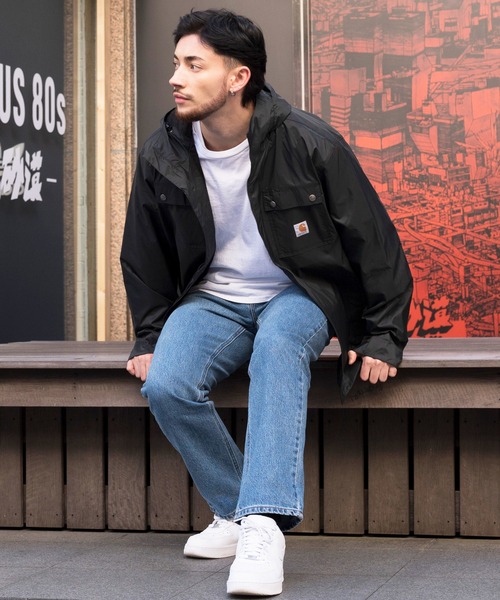 Carhartt ブラックナイロンジャケット L Carhartt（カーハート）の「Carhartt ナイロンジャケット