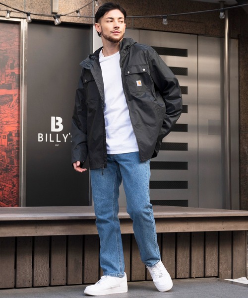 Carhartt(カーハート)の「Carhartt レインディフェンダージャケット(ナイロンジャケット・メンズ・その他1/グレー系その他/ブラック・MEDIUM/X-LARGE/SMALL/LARGE)」の17枚目の写真