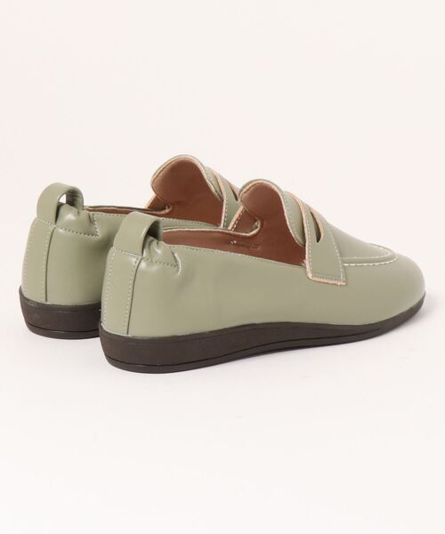 LBC（エルビーシー）の「ギャザーコインローファー（ローファー・レディース・ブラック/ミント/ライトブラウン・L/M）」の14枚目の写真