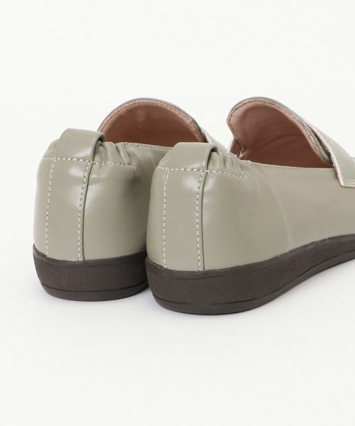 LBC（エルビーシー）の「ギャザーコインローファー（ローファー・レディース・ブラック/ミント/ライトブラウン・L/M）」の12枚目の写真