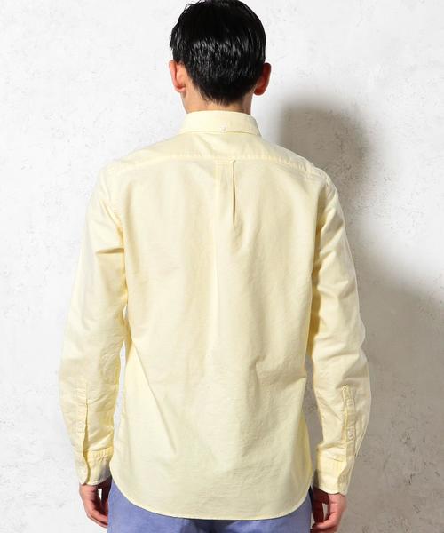 green label relaxing（グリーンレーベルリラクシング）の「◎40//OX GIZA BD-N シャツ◆（シャツ/ブラウス・メンズ・ライトグレー/ライトピンク/コバルトブルー/ホワイト/イエロー・SMALL/MEDIUM/X-LARGE/LARGE/X-SMALL）」の8枚目の写真