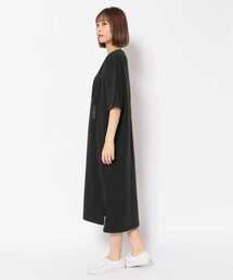 AVIREX | FADE WASH TAPE LOGO ONEPIECE/ フェイドウォッシュ ロゴワンピース(ワンピース)