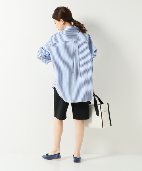 IENA(イエナ)の「ポンチショートパンツ(その他パンツ・レディース・ブラック/キャメル・34/36/38/40)」の4枚目の写真