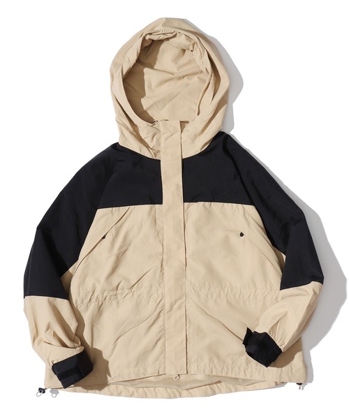 WILD THINGS(ワイルドシングス)の「WILDTHINGS / ワイルドシングス WS CHAMONIX JACKET UPF40+ マウンテンパーカー ラグランスリーブ(マウンテンパーカー・レディース・ブラック/ベージュ・S/M)」の16枚目の写真