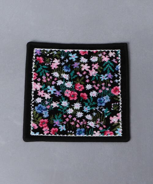 feiler(フェイラー)の「<FEILER(フェイラー)>MURMURES ハンカチ(ハンカチ/ハンドタオル・レディース・ブラック・FREE)」の1枚目の写真