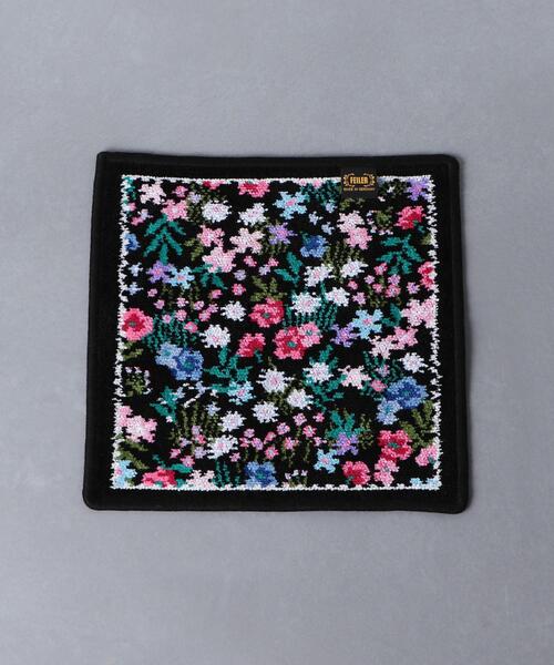 feiler(フェイラー)の「<FEILER(フェイラー)>MURMURES ハンカチ(ハンカチ/ハンドタオル・レディース・ブラック・FREE)」の4枚目の写真