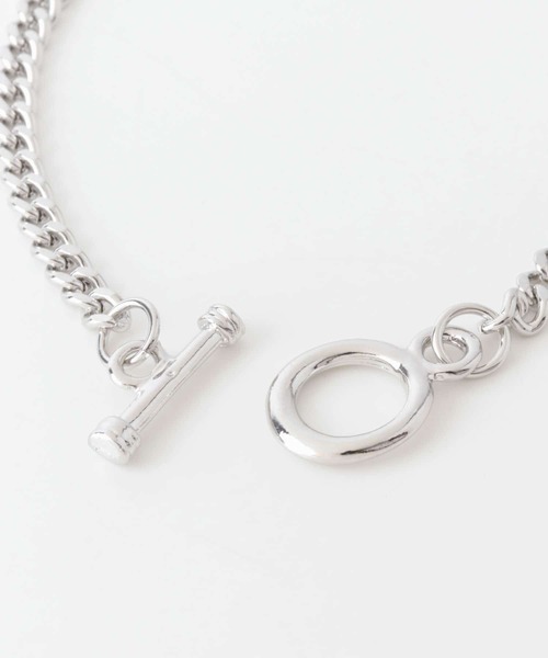 SENSE OF PLACE by URBAN RESEARCH（センスオブプレイスバイアーバンリサーチ）の「アンカーチェーンネックレス（ネックレス・メンズ・シルバー・ONE）」の4枚目の写真