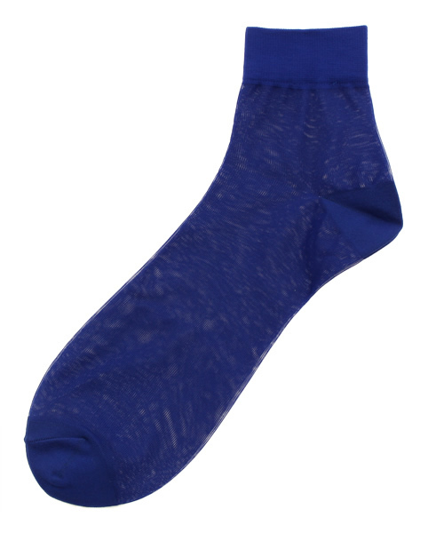 Ray BEAMS（レイビームス）の「Ray BEAMS / シースルーソリッド（ソックス/靴下・レディース・ピンク/ブルー/ネイビー/ホワイト・ONE SIZE）」の4枚目の写真