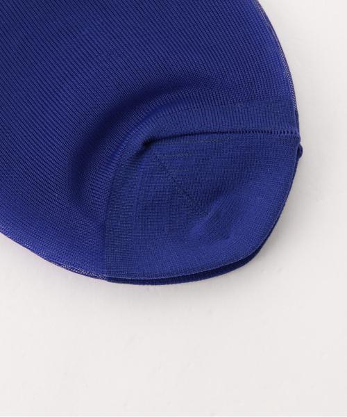 Ray BEAMS（レイビームス）の「Ray BEAMS / シースルーソリッド（ソックス/靴下・レディース・ピンク/ブルー/ネイビー/ホワイト・ONE SIZE）」の14枚目の写真
