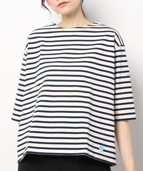 ORCIVAL(オーシバル)の「CREW NECK HALF SLEEVE P.O(Tシャツ/カットソー・レディース・ホワイト系その他/ベージュ系その他/ベージュ系その他2/ベージュ系その他3/アイボリー/ブラック/グレー/ホワイト/その他3/その他2/ベージュ系その他4/その他4/その他1/ホワイト系その他2/その他5/ホワイト系その他4/ホワイト系その他6/ホワイト系その他3/ホワイト系その他5・1)」の12枚目の写真