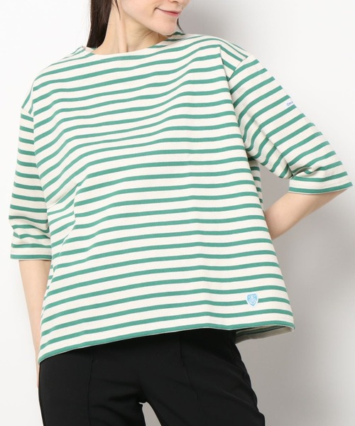ORCIVAL(オーシバル)の「CREW NECK HALF SLEEVE P.O(Tシャツ/カットソー・レディース・ホワイト系その他/ベージュ系その他/ベージュ系その他2/ベージュ系その他3/アイボリー/ブラック/グレー/ホワイト/その他3/その他2/ベージュ系その他4/その他4/その他1/ホワイト系その他2/その他5/ホワイト系その他4/ホワイト系その他6/ホワイト系その他3/ホワイト系その他5・1)」の13枚目の写真