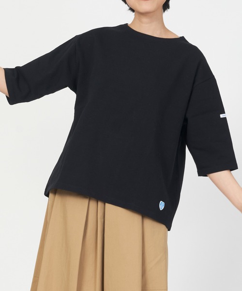 ORCIVAL(オーシバル)の「CREW NECK HALF SLEEVE P.O(Tシャツ/カットソー・レディース・ホワイト系その他/ベージュ系その他/ベージュ系その他2/ベージュ系その他3/アイボリー/ブラック/グレー/ホワイト/その他3/その他2/ベージュ系その他4/その他4/その他1/ホワイト系その他2/その他5/ホワイト系その他4/ホワイト系その他6/ホワイト系その他3/ホワイト系その他5・1)」の10枚目の写真