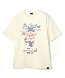 schott | Schott/ショット/SKULL MOTIF T-SHIRT/スカル Tシャツ(Tシャツ/カットソー)