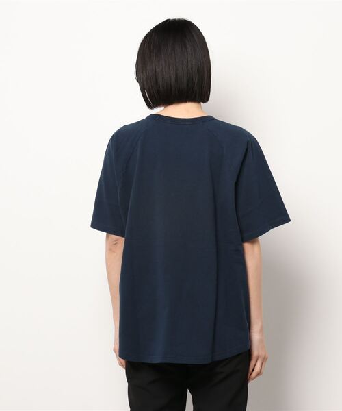 RODEO CROWNS WIDE BOWL（ロデオクラウンズワイドボウル）の「GS ROCK ラグラン トップス（Tシャツ/カットソー・レディース・ネイビー/ブラック/オフホワイト・FREE）」の5枚目の写真